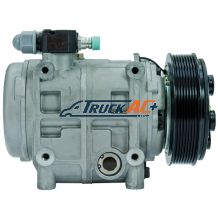 OEM Valeo A/C Compressor - Valeo 10046540, 10368540, 2521213, Truck Air 03-3798V, MEI 51603