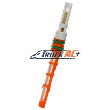 OEM .057 Orange Ford/Peterbilt A/C Orifice Tube 1pk - Peterbilt 5X010061, Truck Air 12-0416, MEI 1652