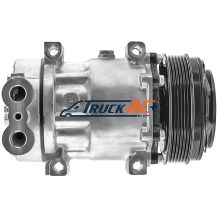 OEM Que A/C Compressor - Que QP7H15-1866, Autocar A6110059-001, Truck Air 03-3506QS, MEI 59866QS 