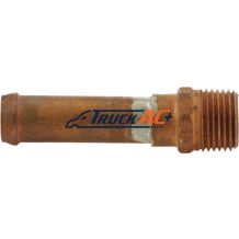 Heater Hose Fitting - Straight Hex Base - Truck Air 10-3021, MEI 2653