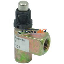 Red Dot Air Control Switch - Push Button - Red Dot 72R0240, RD-5-3827-4P, Truck Air 19-2606, MEI 2040