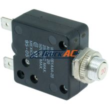 Circuit Breaker - Manual Reset 20 Amp - Red Dot 71R1315, RD-5-6714-0P, Truck Air 11-3066, MEI 1216