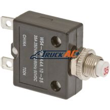 Circuit Breaker - Manual Reset 35 Amp - Red Dot 71R1330, RD-5-7192-0P, Truck Air 11-3068, MEI 1219