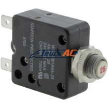 Circuit Breaker - Manual Reset 25 Amp - Red Dot 71R1325, RD-5-7809-0P, Truck Air 11-3067, MEI 1218