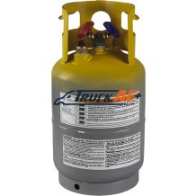 30 lb. Refillable refrigerant Tank (R134a) - Truck Air 16-3530, MEI 8705