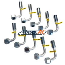 Arctic Off-Road By Red Dot Polaris UTV #8 90 Degree A/C Fitting 10pk - Red Dot U-1030-0P