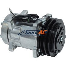 Sanden Style A/C Compressor - Sanden 4434, Truck Air 03-3709, MEI 5190