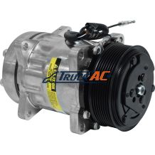 Sanden Style A/C Compressor - Sanden 4451, 4864, Truck Air 03-3708, MEI 5182