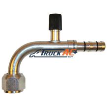 Aeroquip Style A/C Fitting - Eaton Aeroquip FJ3012-02-1010S, Truck Air 08-6933E, MEI 4512EZ