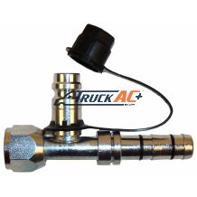 Aeroquip Style A/C Fitting - Eaton Aeroquip FJ3053-0810S, Truck Air 08-6035E, MEI 4516EZ