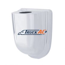 Chrome Plastic Cab Mounted Antenna Cover For PB 587 (2012-2021) And FL Cascadia (2011 & Older) - United Pacific 42306