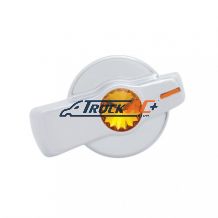 A/C Knob (Newer Model) With Amber Crystal For 2005-2010 Freightliner - United Pacific 42022