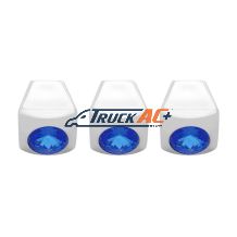 A/C Slider Control Knob With Blue Crystal For Freightliner (3-Pack) - United Pacific 42031