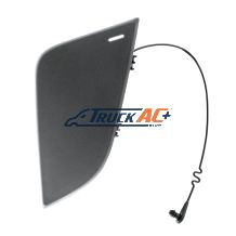 A21-29246-001 Black Tow Hook Access Cover For 2018-2024 Freightliner Cascadia - Driver - United Pacific 42526