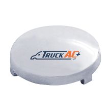 Chrome Plastic Covers For 3/4" Round Vinyl Button For Most Freightliner & International (Card of 10) - United Pacific 70195