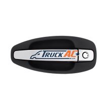 R56-1158 Chrome Exterior Handle For Kenworth T680/T880 (2013-2025) And W990 (2019-2025) - Driver - United Pacific 42610B