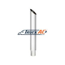 6" Mitred Reduce To 5" O.D. Bottom Exhaust - 24" L - United Pacific M3-65-024