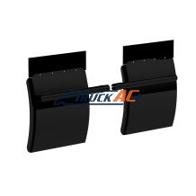 24" X 24" "Competition Series" Heavy Duty Black Poly Quarter Fender Set - United Pacific 10714