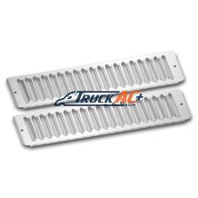 Stainless Hood Air Intake Trim For 1988+ Mack CH - United Pacific 29126