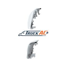 18-68732-001, 18-68732-000 Chrome Plastic Door Grab Handle Covers For 2018-2025 Freightliner Cascadia (Pair) - United Pacific 42448