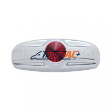Trailer Brake Cover W/Crystal For Freightliner Century (1996-2011), Columbia (2001-2017) - Red Crystal - United Pacific 41996