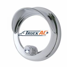 Clock Bezel With Visor For Freightliner Century/Coronado/Columbia - Clear Crystal - United Pacific 41926