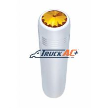 2-1/4" Long Aluminum Toggle Switch Extension With Crystal For Kenworth - Amber Crystal - United Pacific 40157