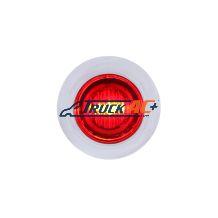 3 LED Dual Function 3/4" Mini Auxiliary/Utility Light With Bezel & Washer - Red LED/Red Lens - United Pacific 36601