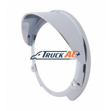 Round Turn Signal Light Bezel With Visor - United Pacific 32109