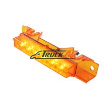 8073442, 85107907, DT04-2P, 6 Amber LED Exterior Visor Light For 1996-2024 Volvo VNL - Amber Lens - United Pacific 37593