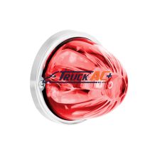 UltraBurst Glass Watermelon Light Flush Mount Kit-Red LED/Clear Lens - United Pacific 35077