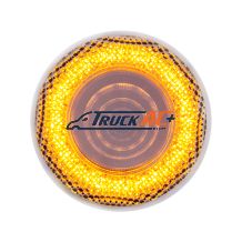 12 LED 2-1/2" Mirage Light (Clearance/Marker) - Amber LED/Clear Lens - United Pacific 36562