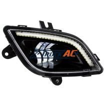 A66-03653-003, 34 LED Black Fog Light With LED Light Bar For 2018-2024 Freightliner Cascadia - Passenger - United Pacific 32831
