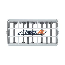 Chrome Plastic A/C Vent For 2001-05 Peterbilt - Center - United Pacific 41015