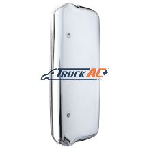 22-61710-000 Chrome Mirror Cover For Freightliner Century (2005-2010) & Columbia (2005-2020) - Driver - United Pacific 42061B