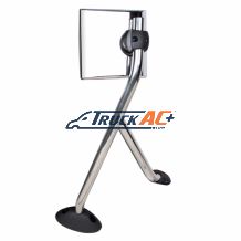 3594844C3 Chrome Hood Mirror Assembly For 2006-2017 International Prostar - Passenger - United Pacific 42225