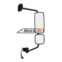 A22-59615-015, S22-59615-007 Chrome Mirror Assembly With Power Adjust & Heated For Freightliner M2 - Passenger - United Pacific 42412