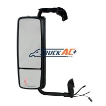 82715317 Chrome Mirror Assembly With LED Turn Signal For 2012-2017 Volvo VNL - Driver - United Pacific 42825
