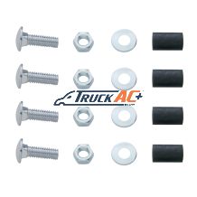 Top Mud Flap Plate Hardware - Bolt Thru - United Pacific 10403
