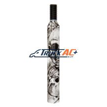 6" Skull Pattern Shifter Shaft Extension - United Pacific 21938
