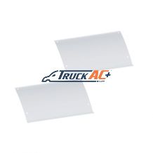 Stainless Lower Step Kick Plate For 2006-2017 Volvo VNL Back - United Pacific 29061