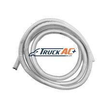 29688, 72" Long Chrome Wire Loom - 3/8" Diameter - United Pacific 34801