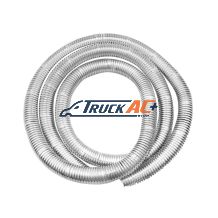 29848, 72" Long Chrome Wire Loom - 3/4" Diameter - United Pacific 34804