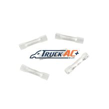 24-22 AWG CS Heat Shrink Butt Connector - Clear (5-Pack) - United Pacific 98146