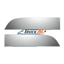Stainless 8" Chopped Window Trim For Kenworth T680/T880 Trucks - United Pacific 29057
