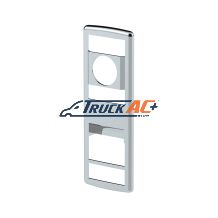 A66-09199-001 Chrome Door Switch Cover With Power Windows/Mirrors/Door Locks For 2018-2025 Freightliner Cascadia - Driver - United Pacific 42445