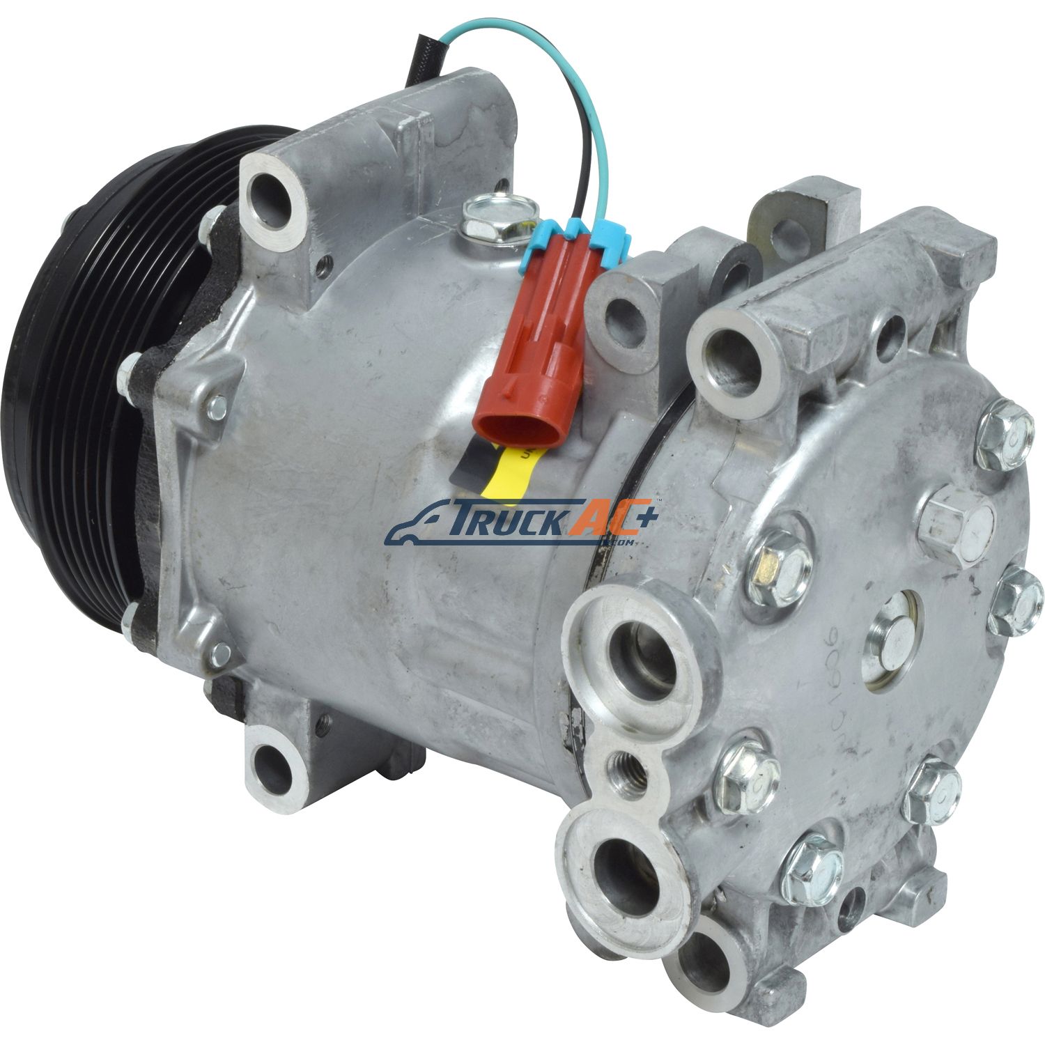 Sanden Style A/C Compressor - Sanden 4061, Truck Air 03-1877, MEI 5429