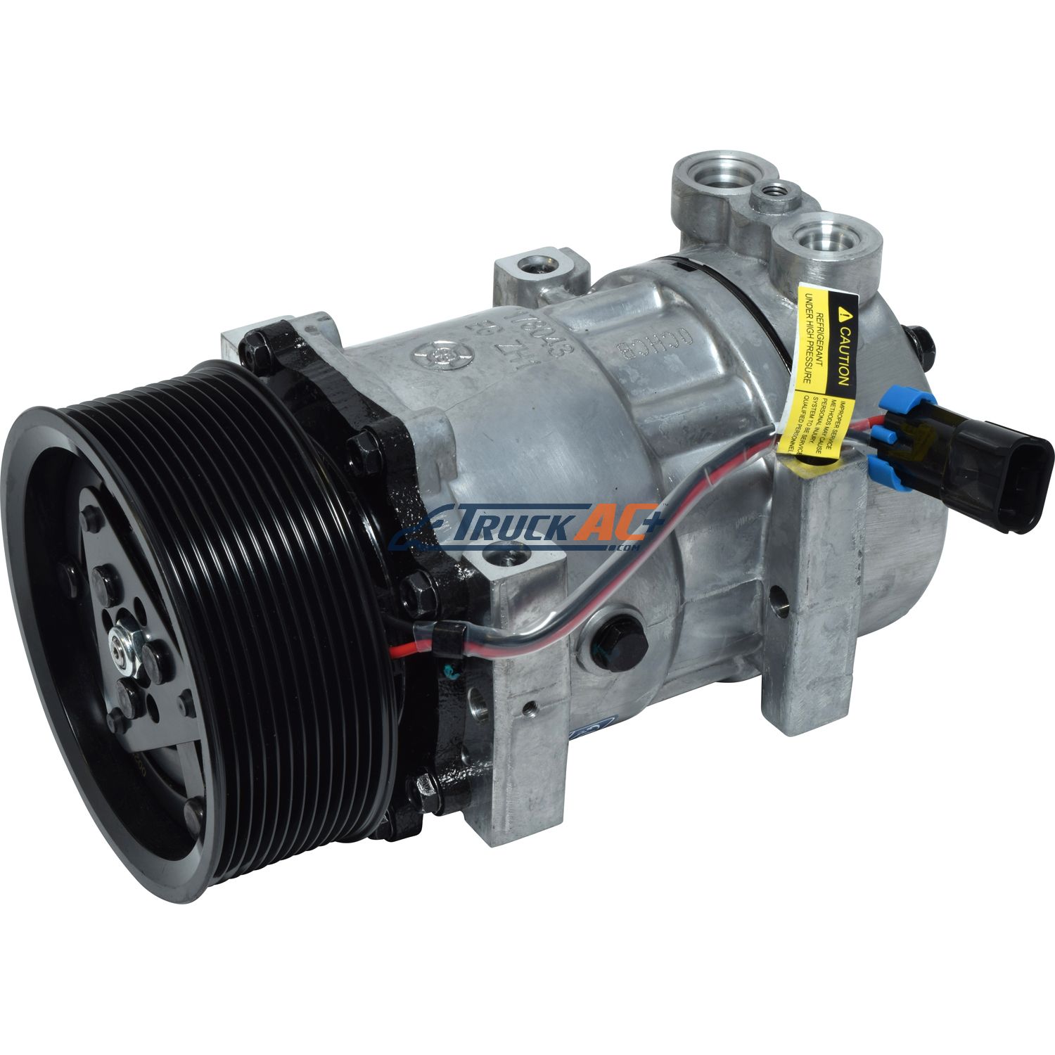 みほん OEM Sanden A/C Compressor - Sanden 4666, Truck Air 03-3418, MEI 5707