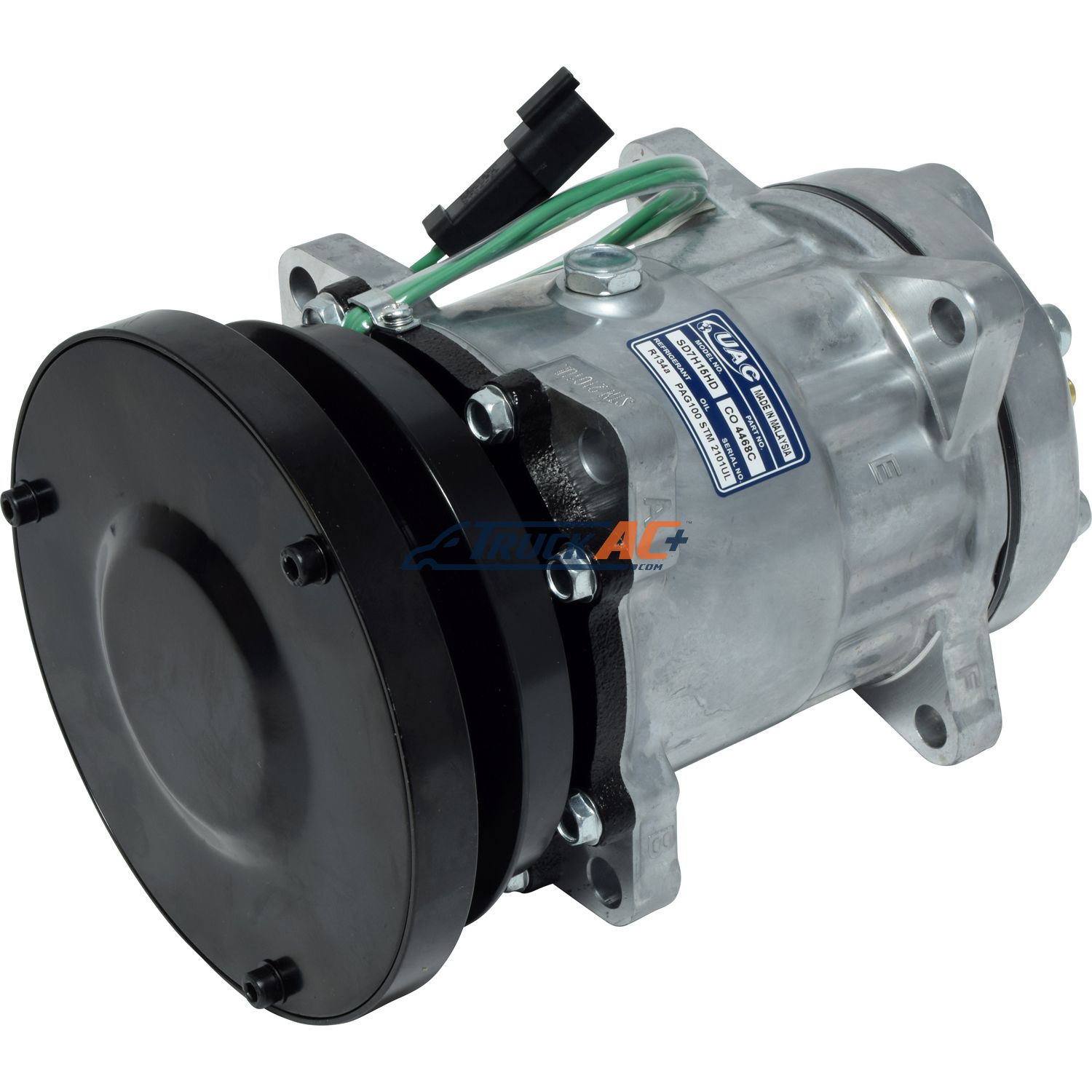 Sanden Style A/C Compressor - Sanden 4468, 4604, 4656, 8107, Truck