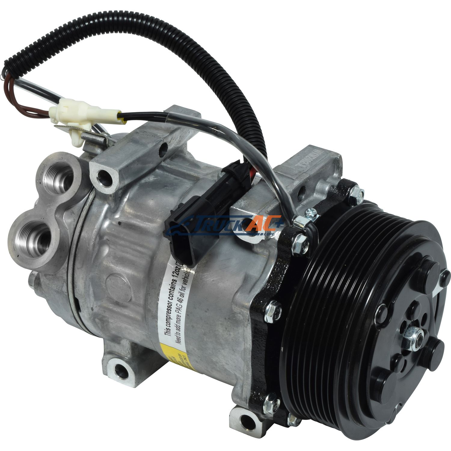 Sanden Style A/C Compressor - Sanden 4303, 4422, 4486, 4767, Truck